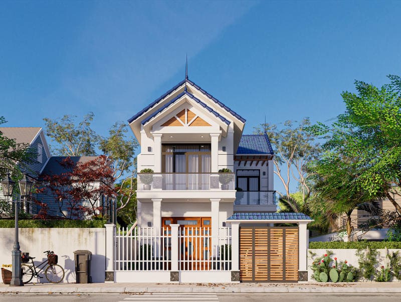 xây nhà đẹp giá 1 tỷ