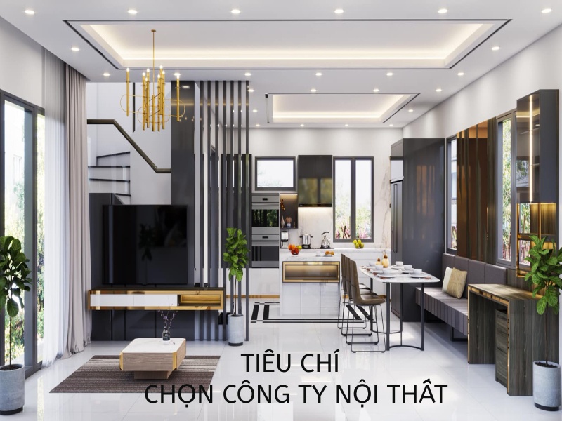 Tiêu chí lựa chọn top 10 công ty thiết kế nội thất tphcm