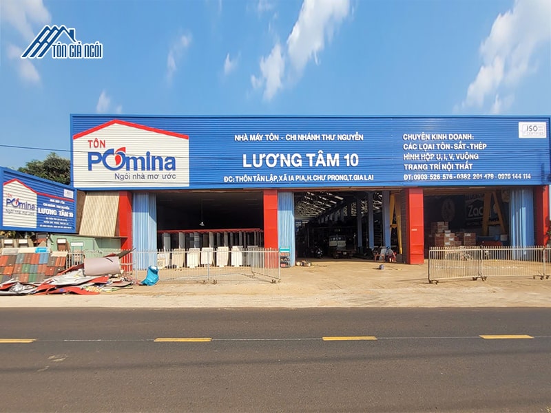 hệ thống phân phối Tôn Pomina